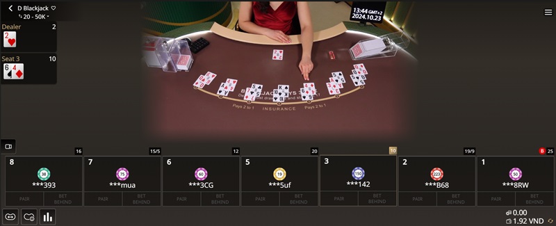 Luật chơi bài Blackjack dễ hiểu